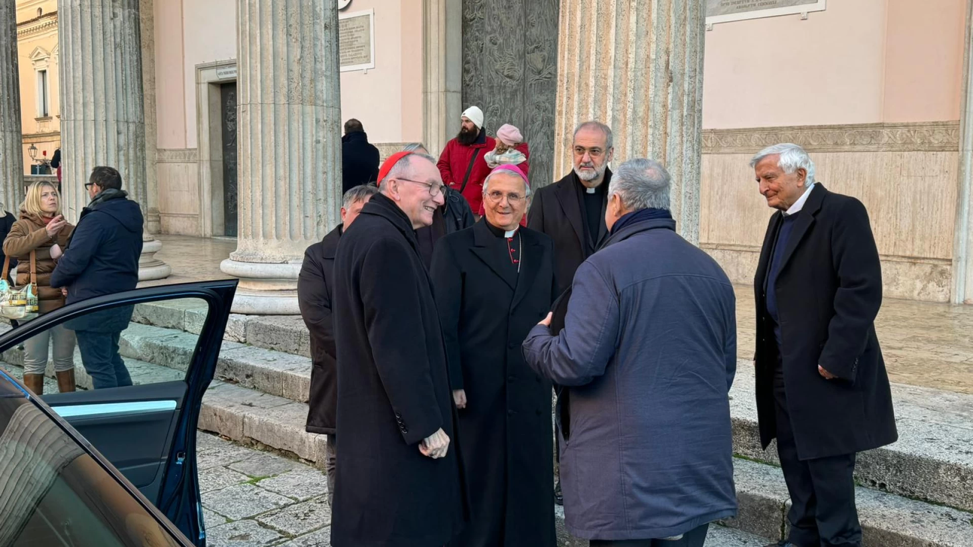 Isernia: il senatore: Lotito (FI) incontro con il cardinale Parolin